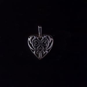 Heart pendant - 925 sterling